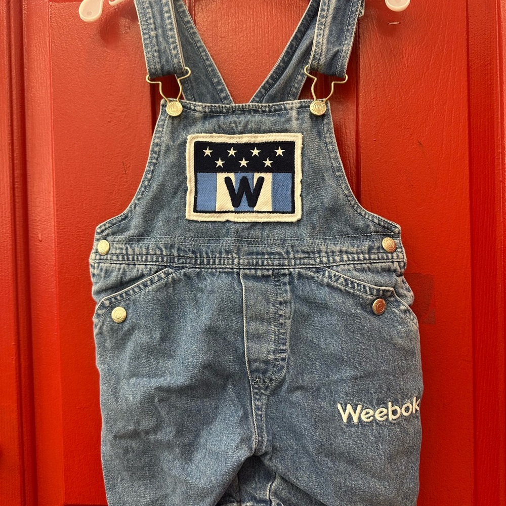 Vintage  Weebok Reebok Toddler Baby overall shorts Size 2T